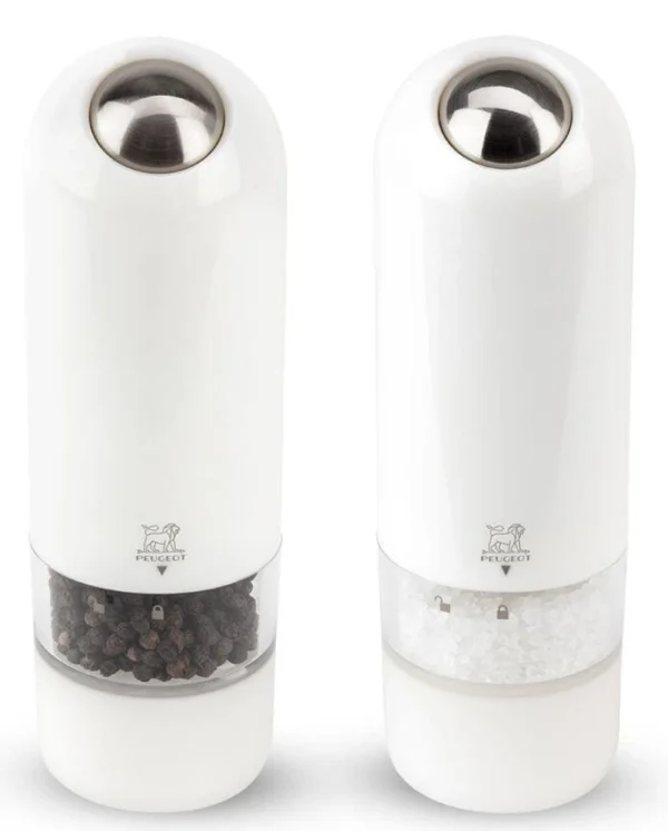 PEUGEOT Pfeffer- & Salzmühle Alaska Weiß Elektrisch Im Geschenkset 1