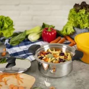 Kuhn Rikon Hotpan Servierkochtopf In Gelb 15