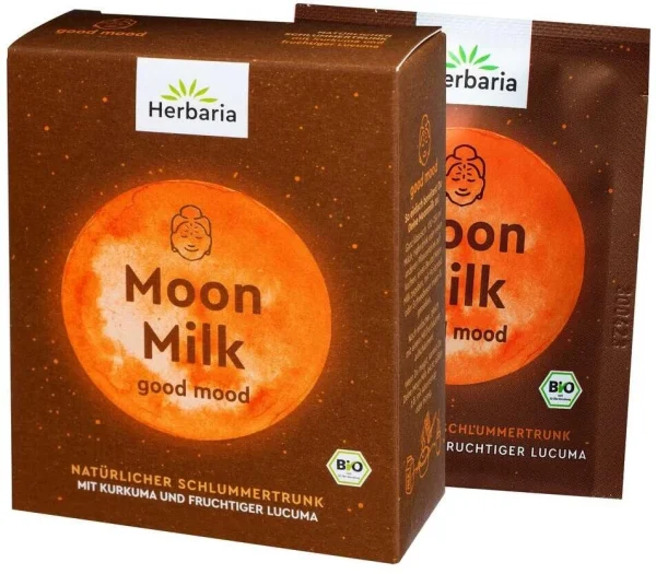 Herbaria Moon Milk Good Mood, Bio-Gewürzmischung 3