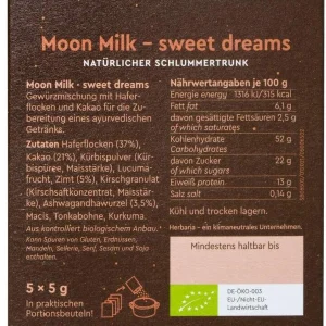 Herbaria Moon Milk Sweet Dreams, Bio-Gewürzmischung 10