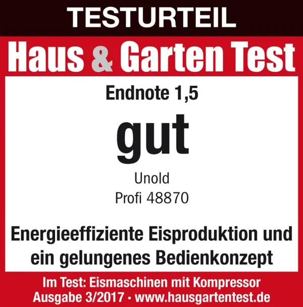 Unold Eismaschine Profi 7