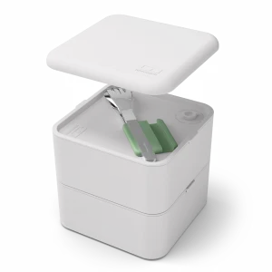 Monbento Slim Box Besteck In Grün Natural 13
