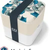 Monbento MB Square Bento-Box Graphic Blue Wax 11