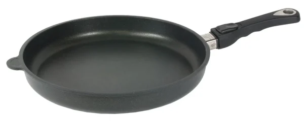AMT Gastroguss AMT Bratpfanne Mittelhoch Für Induktion Mit Abnehmbarem Stiel 1