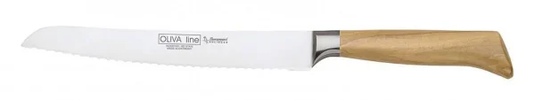 Burgvogel Messer Burgvogel Brotmesser Oliva Line 1