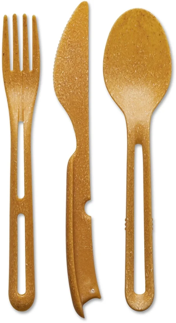 Koziol Besteck-Set KLIKK, 3-tlg. In Wood 1