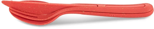 Koziol Besteck-Set KLIKK, 3-tlg. In Coral 5