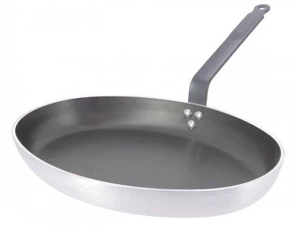 De Buyer Antihaft-Fischpfanne Choc Resto Induction Mit Glasdeckel, 36 Cm 3