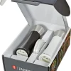 Zassenhaus Mühlen-Set Augsburg Schwarz/weiß Inkl. Porzellanuntersetzer 5