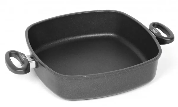 AMT Gastroguss AMT Eckpfanne Aus Aluguss Mit 2 Seitengriffen 3