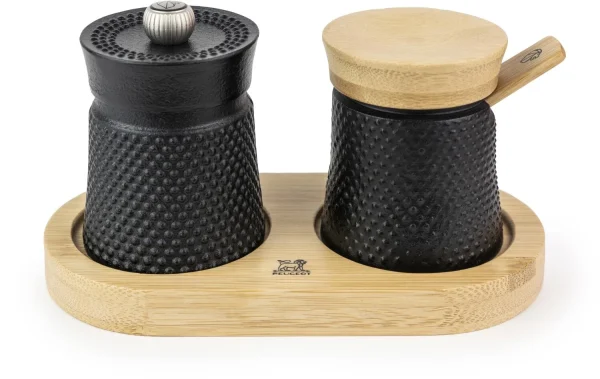 PEUGEOT Pfeffermühle Bali Tempel Der Gewürze Mit Salzschälchen Als Geschenkbox 1