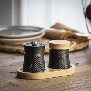 PEUGEOT Pfeffermühle Bali Tempel Der Gewürze Mit Salzschälchen Als Geschenkbox 33