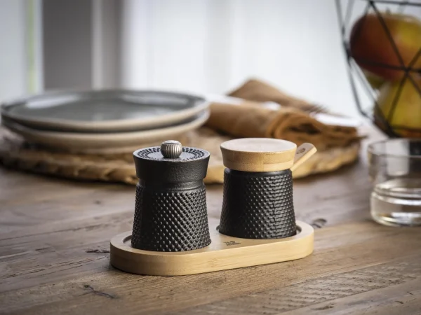 PEUGEOT Pfeffermühle Bali Tempel Der Gewürze Mit Salzschälchen Als Geschenkbox 12