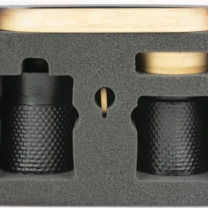 PEUGEOT Pfeffermühle Bali Tempel Der Gewürze Mit Salzschälchen Als Geschenkbox 31