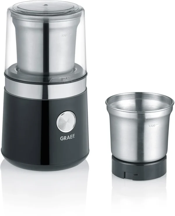 GRAEF Kaffee- Und Gewürzmühle CM 102, Schwarz 1