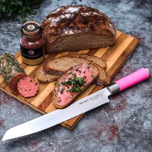Dick Brotmesser Pink Spirit Mit Wellenschliff 7