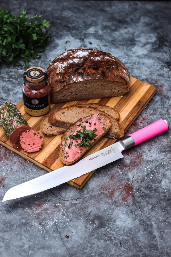 Dick Brotmesser Pink Spirit Mit Wellenschliff 3