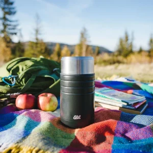 Esbit MAJORIS Edelstahl Thermobehälter, 0.8L, Schwarz 20