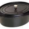 Staub Gänsebräter Oval Aus Gusseisen In Schwarz 5