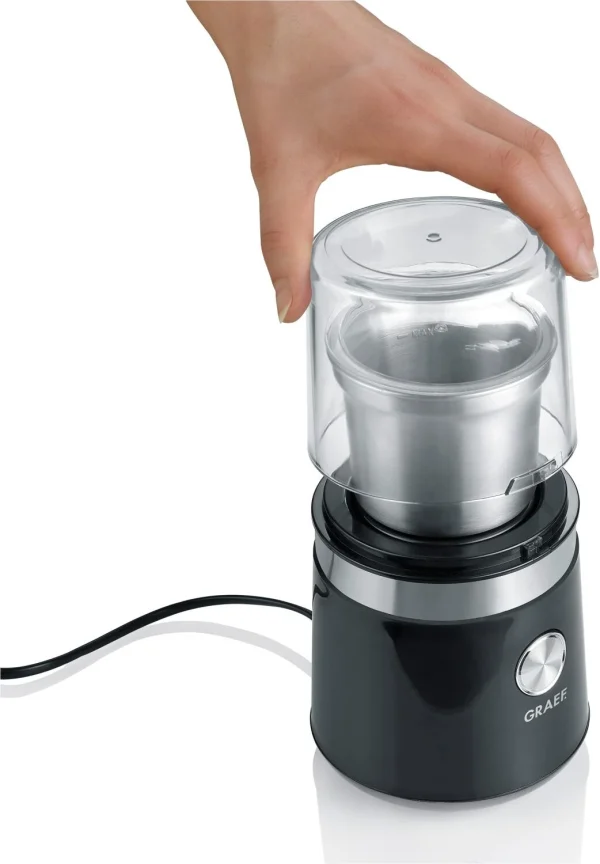 GRAEF Kaffee- Und Gewürzmühle CM 102, Schwarz 3