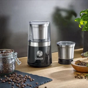 GRAEF Kaffee- Und Gewürzmühle CM 102, Schwarz 15