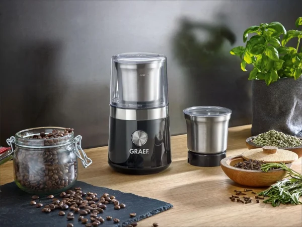 GRAEF Kaffee- Und Gewürzmühle CM 102, Schwarz 6