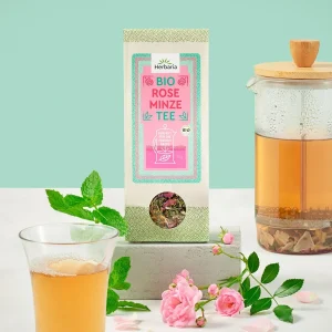 Herbaria Teemischung Rose-Minze 20g Bio, Lose 6