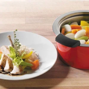Kuhn Rikon Hotpan Servierkochtopf In Rot, 5 L 24