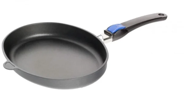 AMT Gastroguss AMT Fischpfanne Aus Aluguss Für Induktion Mit Abnehmbarem Griff 1