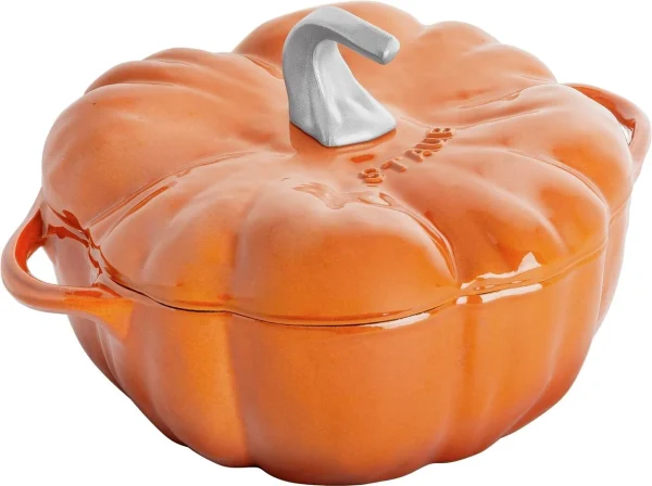 Staub Kürbis Cocotte In Zimt Mit Edelstahl-Knauf 1