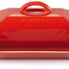 Le Creuset Butterdose In Kirschrot 17
