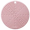 Le Creuset Topflappen Rund In Shell Pink 5