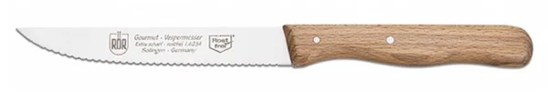 RÖR Solingen RÖR Gourmet-Vespermesser Mit Buchenholzgriff 1