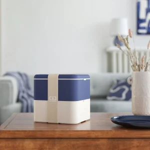Monbento MB Square Bento-Box In Blue Natural 19