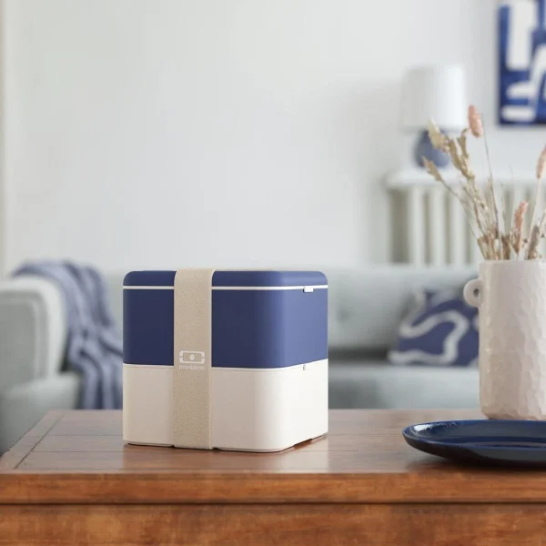 Monbento MB Square Bento-Box In Blue Natural 7