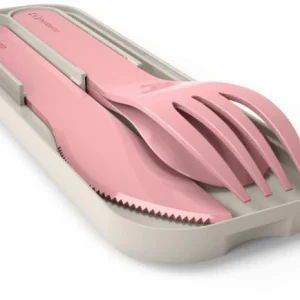 Monbento Pocket Besteck In Rosa Blush 8