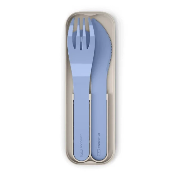 Monbento Pocket Besteck In Blue Infinity 1