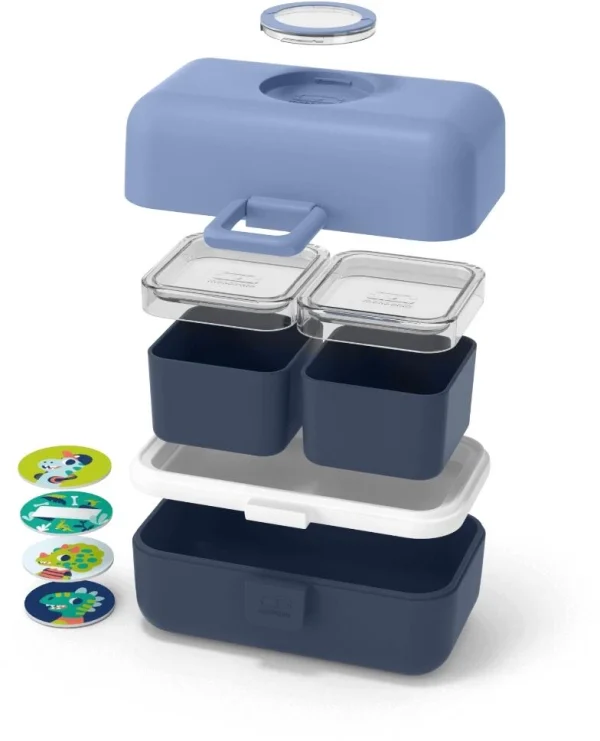 Monbento MB Tresor Bento-Box In Blau Infinity 4