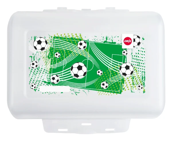 Emsa Brotdose Mit Trennwand VARIABOLO Fußball 3