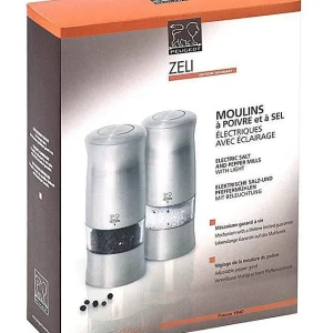 PEUGEOT Pfeffer- & Salzmühle Zeli Elektrisch Im Geschenkset 10